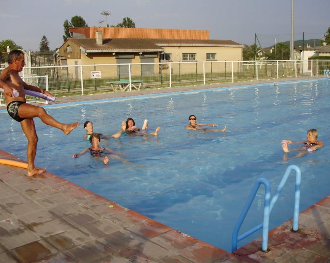 Séance d'aquagym Piscine municipale de Martres