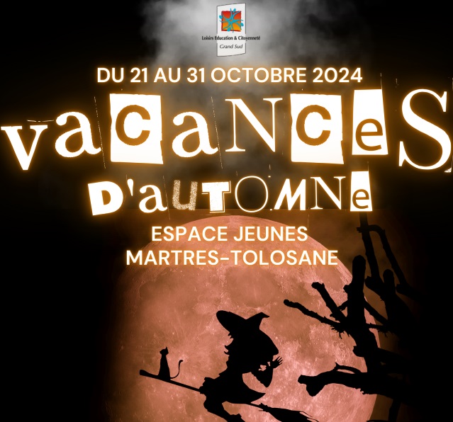 Programme Espace jeunes – vacances automne 2024