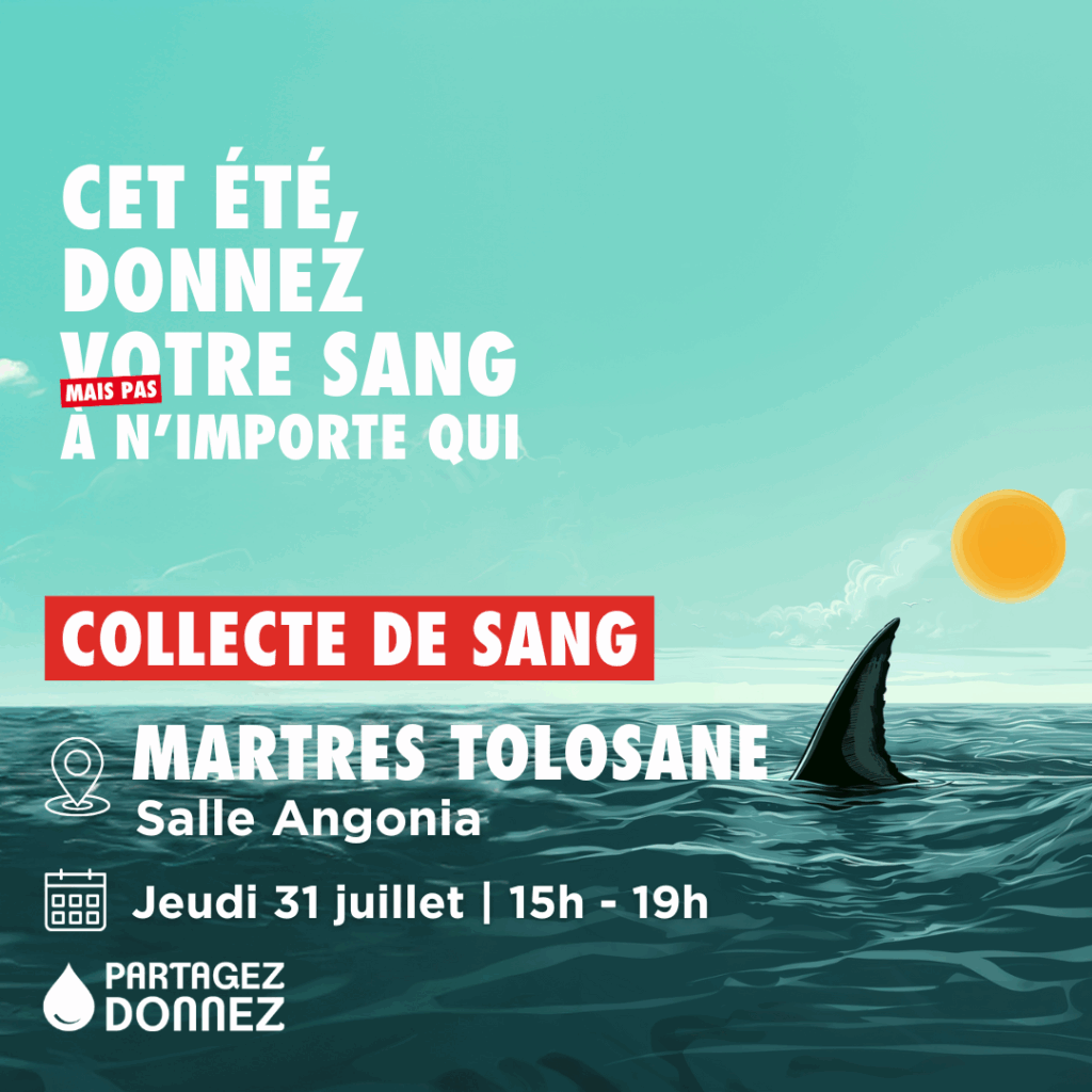 Collecte de sang – 31 juillet