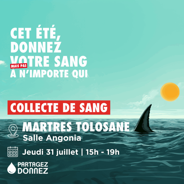 Collecte de sang – 31 juillet