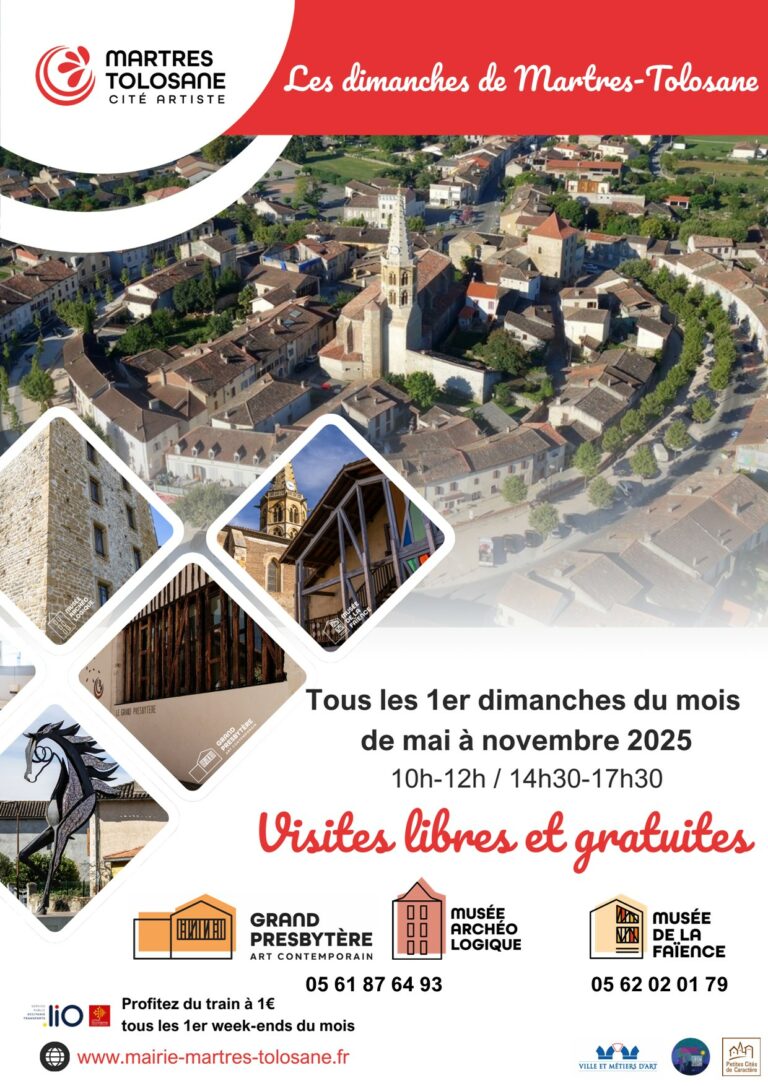 Les dimanches de Martres-Tolosane c’est ce dimanche 6 juillet