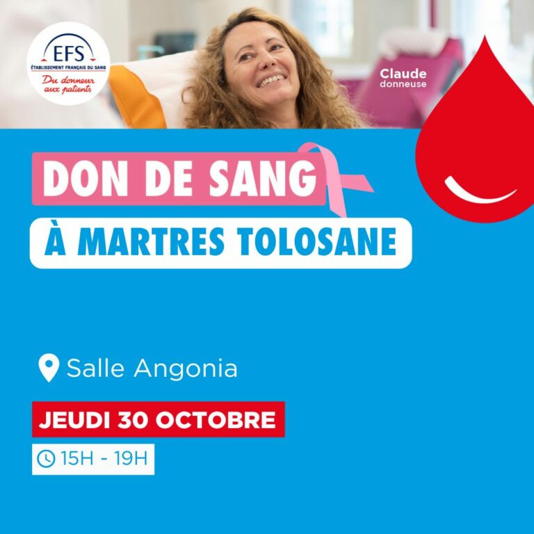 Collecte de sang – 30 octobre