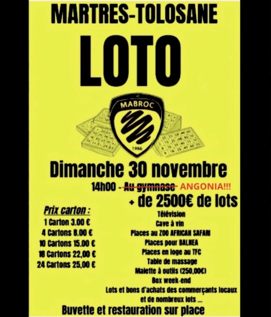 Loto du MABROC