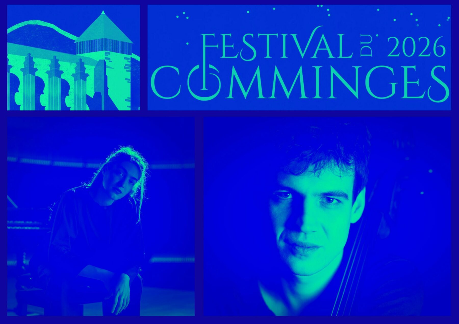 Affiche Festival de Comminges 2026 à l’Espace culturel Angonia, Martres-Tolosane