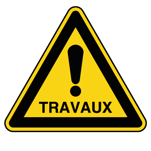 Travaux de signalisation