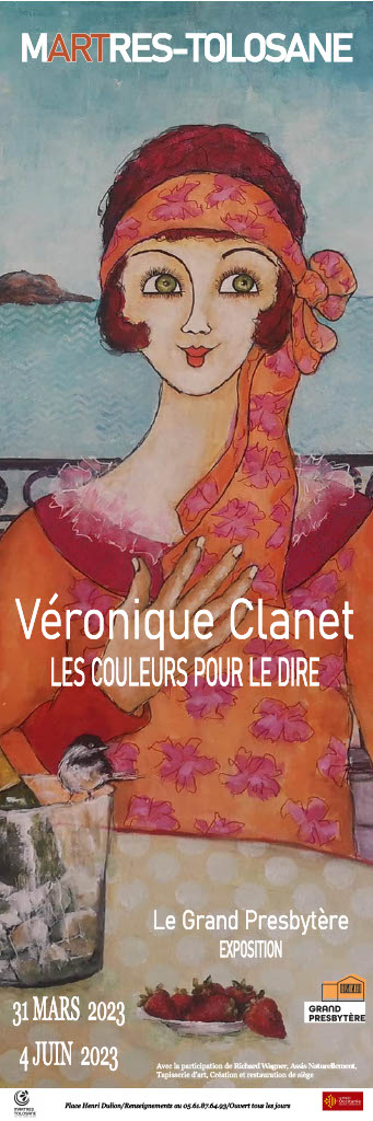 Exposition de Véronique CLANET – les couleurs pour le dire